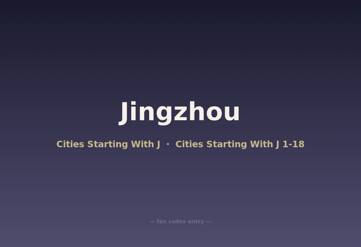 Jingzhou