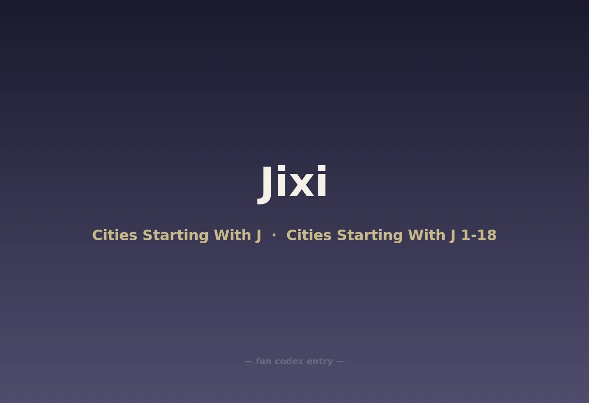 Jixi