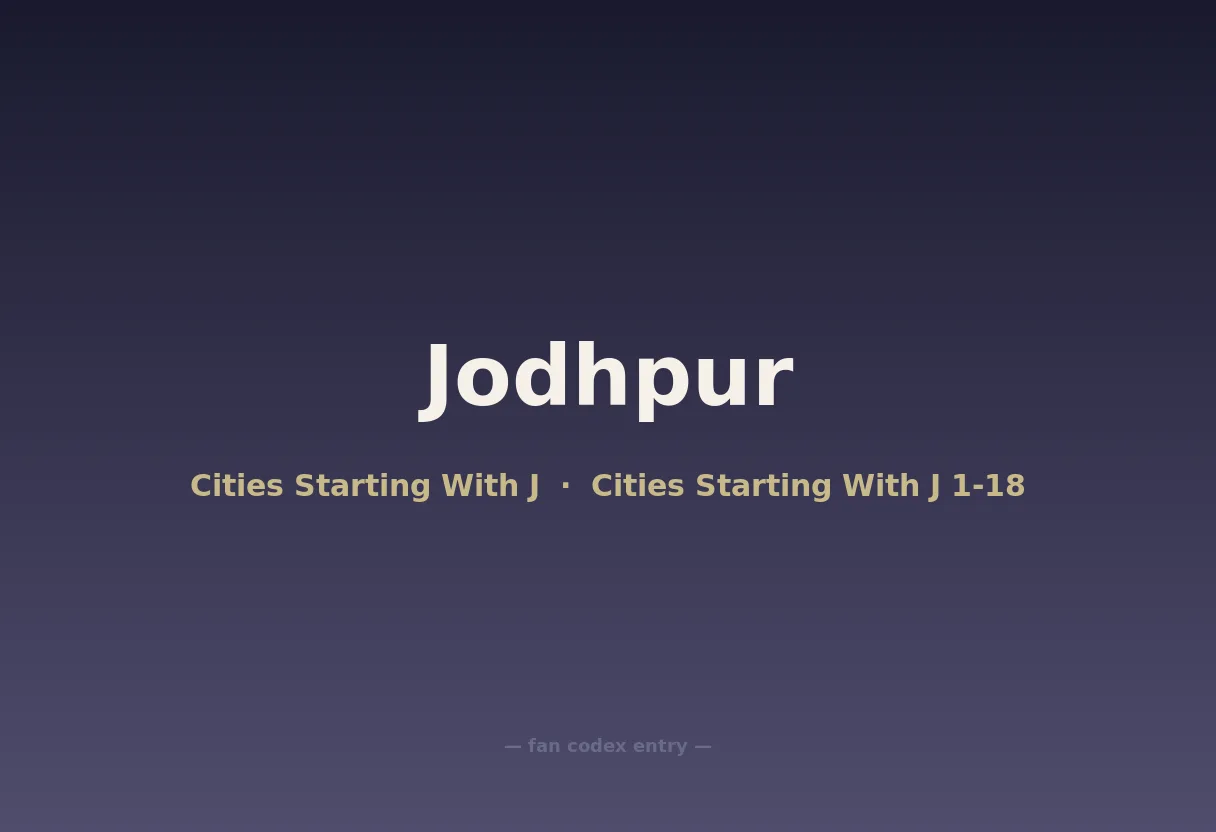 Jodhpur